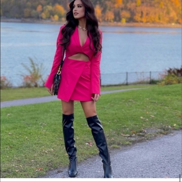 Cut Out Blazer Dress Size XS NWT - Picture 3 of 6